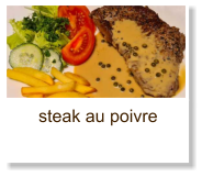 steak au poivre 