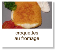 croquettes au fromage