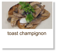 toast champignon