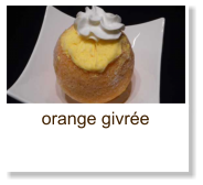 orange givrée