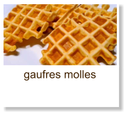 gaufres molles