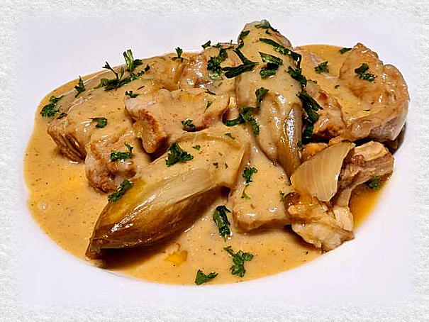 blanquette de veau aux chicons