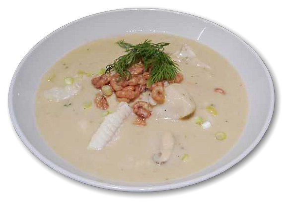 soupe de poisson de la mer du Nord