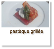 pastèque grillée