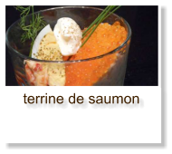 terrine de saumon