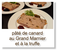 pâté de canard au Grand Marnier et à la truffe