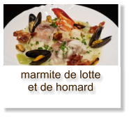 marmite de lotte et de homard