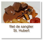 filet de sanglier St. Hubert