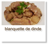 blanquette de dinde