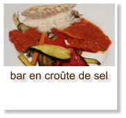 bar en croûte de sel