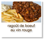 ragoût de boeuf au vin rouge