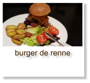 burger de renne