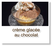 crème glacée au chocolat