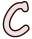 C