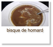 bisque de homard