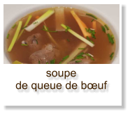 soupe de queue de bœuf