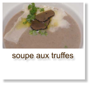 soupe aux truffes