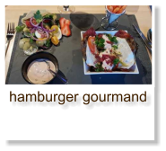 hamburger gourmand