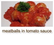 meatballs in tomato sauce