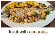 trout with almonds