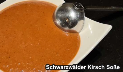 Schwarzwälder Kirsch Soße