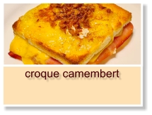 croque camembert