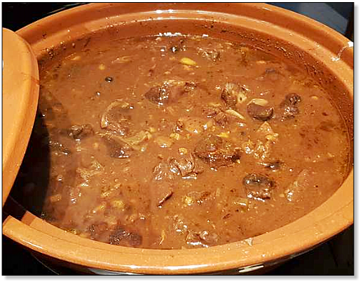 winterse tajine met ragout van wild