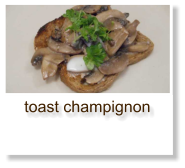 toast champignon