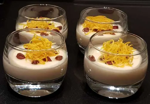 camembert mousse with Grand Marnier