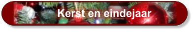 Kerst en eindejaar