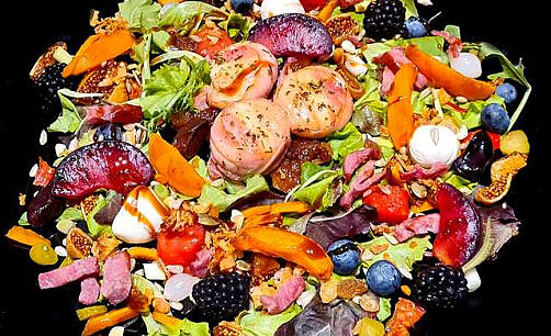 frivole zomerse salade