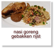 nasi gorenggebakken rijst