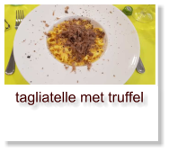 tagliatelle met truffel