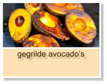 gegrilde avocado’s