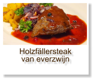 Holzfällersteak van everzwijn