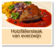 Holzfällersteak van everzwijn