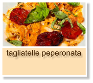 tagliatelle peperonata