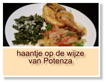 haantje op de wijze van Potenza