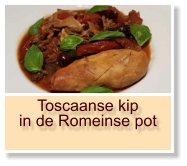 Toscaanse kip in de Romeinse pot