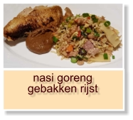 nasi gorenggebakken rijst