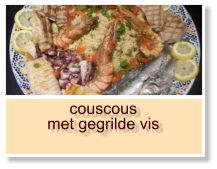 couscous met gegrilde vis