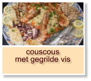 couscous met gegrilde vis