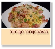 romige tonijnpasta