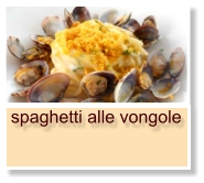 spaghetti alle vongole