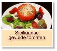 Siciliaanse gevulde tomaten