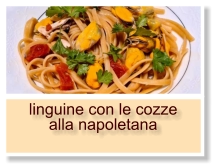 linguine con le cozze alla napoletana