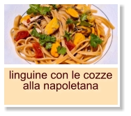 linguine con le cozze alla napoletana