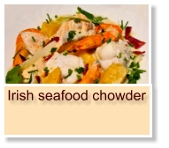 Irish seafood chowder