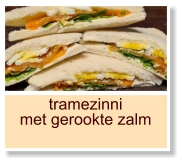 tramezinni met gerookte zalm