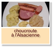 choucroute à l'Alsacienne